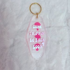 NEW Motel Keychain Hotel Keychain